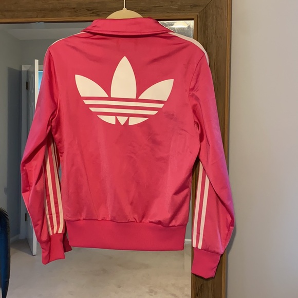 Pink Adidas original zip up jacket. - Picture 5 of 5